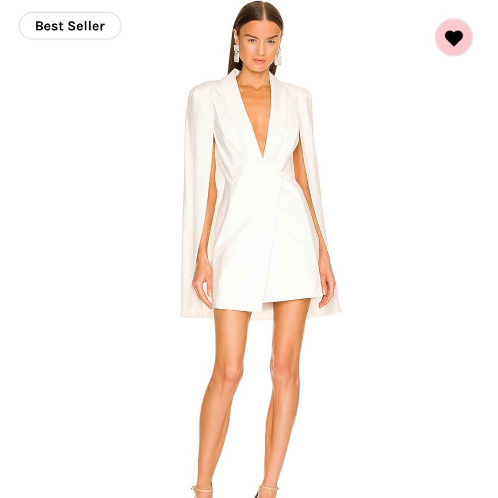 Katie May Boss Lady Dress in Ivory (blazer dress!)